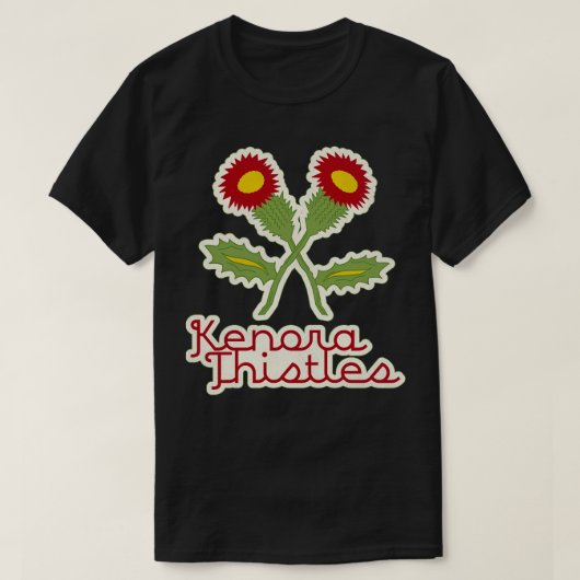Abgestorbene Kenora Thistles Hockey Team 1 T-Shirt (Design vorne)