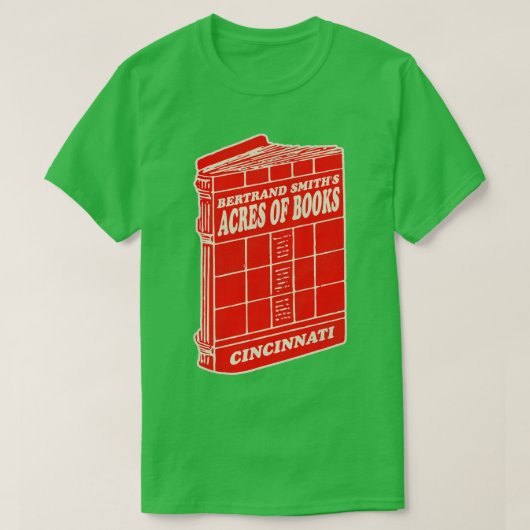 Abgestorbene Rand Smith Akres of Books Cincinnati T-Shirt (Design vorne)