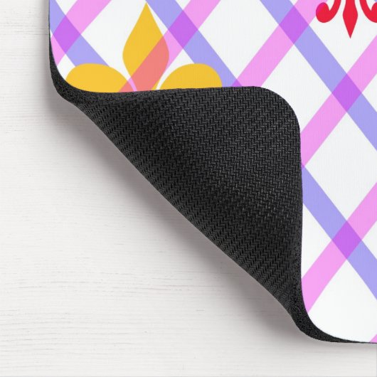 Abgestreiftes Mousepad (Ecke)