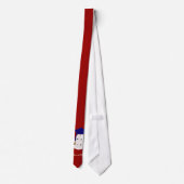 Abgestufte Affe-Krawatten-Schablone Krawatte (Rückseite)