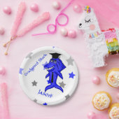 Abgestufter Haifisch Pappteller (Party)