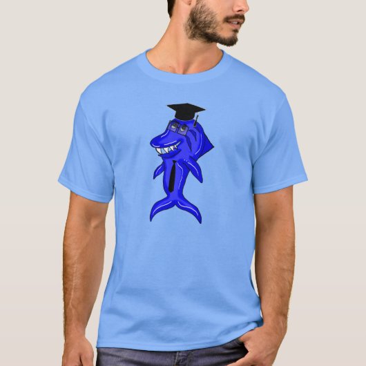 Abgestufter Haifisch T-Shirt (Vorderseite)