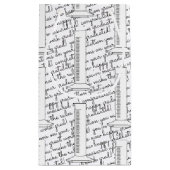 Abgestufter Zylinder-glückliche Kleine Geschenktüte (Rückseite)