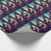 Abgestürzte Indizes Geschenkpapier (Ecke)