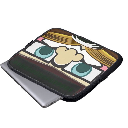 Abgestürzte Kampfflugzeuge aus dem Weltkrieg Laptopschutzhülle (Vorne Knopf)