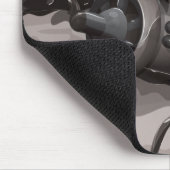 Abgestürzte Kampfflugzeuge aus dem Weltkrieg Mousepad (Ecke)