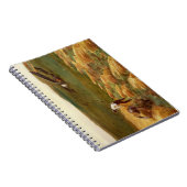 Abgestürztes Flugzeug (von John Singer Sargent) Notizblock (Rechte Seite)