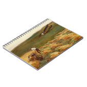 Abgestürztes Flugzeug (von John Singer Sargent) Notizblock (Linke Seite)