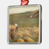 Abgestürztes Flugzeug (von John Singer Sargent) Ornament Aus Metall (Links)