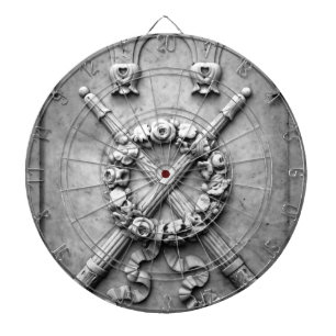 Abgestürztes Licht verloren Dartscheibe