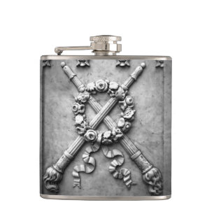 Abgestürztes Licht verloren Flachmann