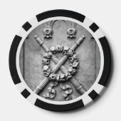 Abgestürztes Licht verloren Pokerchips (Rückseite)