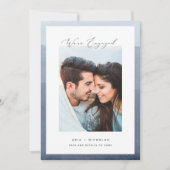 Abgetauchte Grenze | VERLOBUNG FOTO Ankündigung (Vorderseite)