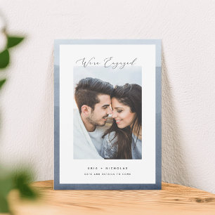 Abgetauchte Grenze VERLOBUNG FOTO Ankündigung