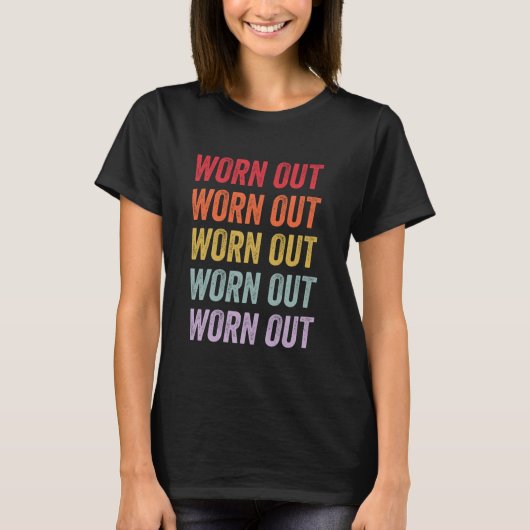 Abgetragen T-Shirt (Vorderseite)