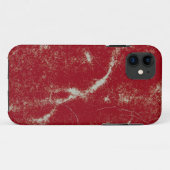 Abgetragenes Rot Case-Mate iPhone Hülle (Rückseite (Horizontal))