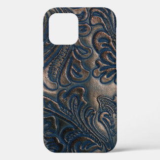 Abgetragenes Vintages dunkelbraunes Leder Case-Mate iPhone Hülle