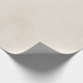 Abgewaschene Creme Geschenkpapier (Ecke)