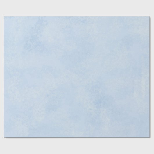 abgewaschenes hellblaues geschenkpapier (Flach)