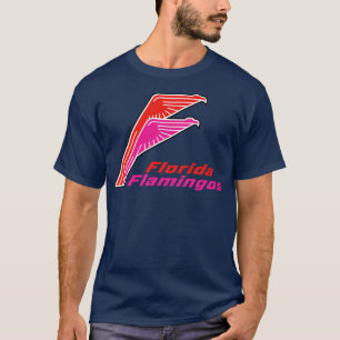 Abgewiesene Flamingos Team Tennis 1974 T-Shirt