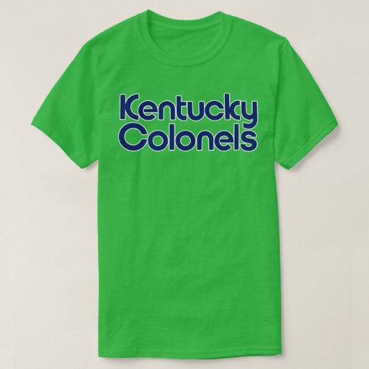 Abgewiesene Kentucky Colonels ABA Basketball 1 T-Shirt (Design vorne)
