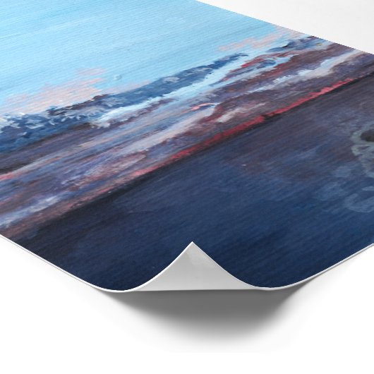 Abgezapft, Print, Werteplakat (Matte) Poster (Ecke)