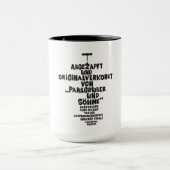 Abgezapft und originalverkorkt - Loriot  Wein Tasse (Zentrum)