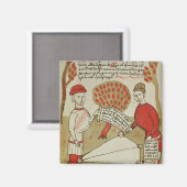Abgrenzung von Land aus "Traite d'Arpentage" Magnet (Vorderseite/Rückseite)