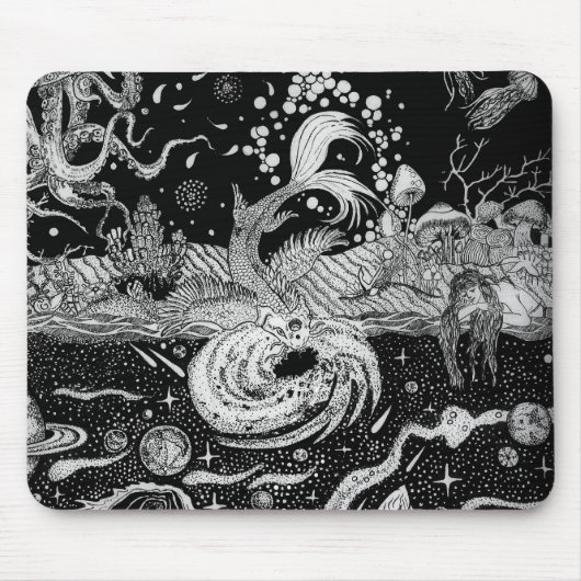 Abgrund-Dualität Mousepad (Vorne)