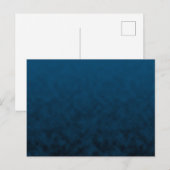 Abgrund-Stille Postkarte (Vorne/Hinten)