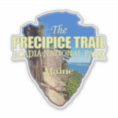 Abgrundweg (Pfeilspitzen) Aufkleber (Vorderseite)