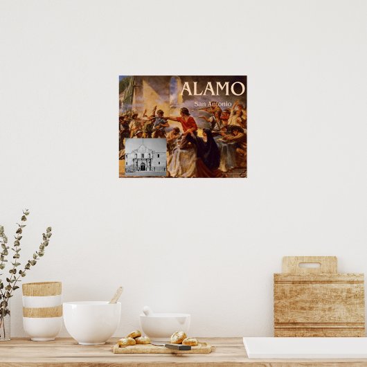 ABH Alamo Poster (Küche)
