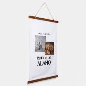 ABH Alamo Wandteppich Mit Holzrahmen (Gewinkelt)