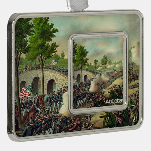 ABH Antietam Rahmen-Ornament Silber (Rechts)