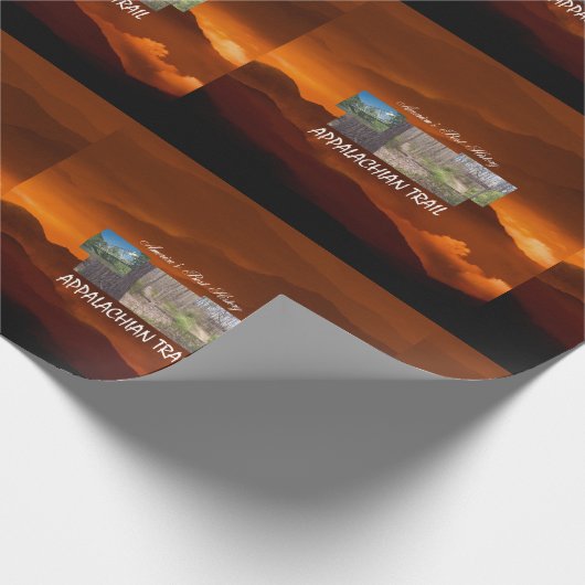 ABH appalachische Spur Geschenkpapier (Ecke)