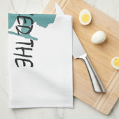 ABH appalachischer Hinterwanderer Küchentuch (Viertel Falte)