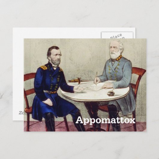 ABH Appomattox Postkarte (Vorne/Hinten)