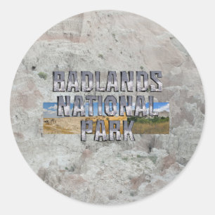 ABH Badlands Runder Aufkleber