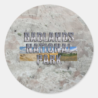 ABH Badlands Runder Aufkleber
