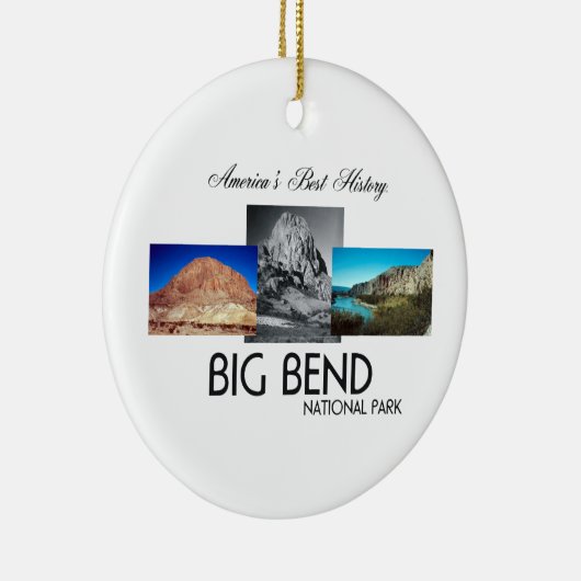 ABH Big Bend Keramik Ornament (Rechts)