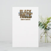 ABH Black Hills Briefpapier (Stehend Vorderseite)