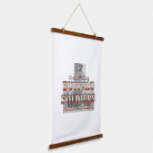 ABH Buffalo Soldiers mit Tapestry Wandteppich Mit Holzrahmen (Gewinkelt)