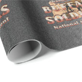 ABH Büffel-Soldaten Geschenkpapier (Rolleneckpunkt)