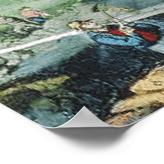 ABH California Gold Rush Poster (Ecke)