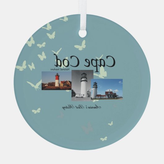 ABH Cape Cod Glass Ornament (Rückseite)