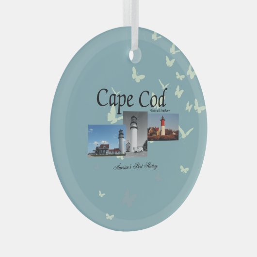 ABH Cape Cod Glass Ornament Aus Glas (Vorderseite Rechts)