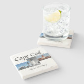 ABH Cape Cod Steinuntersetzer (Seitenansicht)