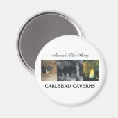 ABH Carlsbad Caverns Magnet (Vorderseite/Rückseite)
