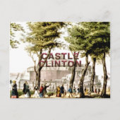 ABH Castle Clinton Postkarte (Vorderseite)