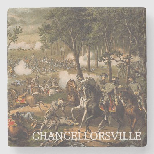 ABH Chancellorsville Steinuntersetzer (Vorderseite)